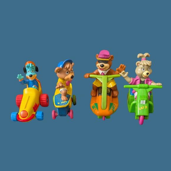 1991 McDonald's Hanna-Barbera Toys – Yogi Bear & Friends Extreme Sports Vehicles - Picture 1 of 1